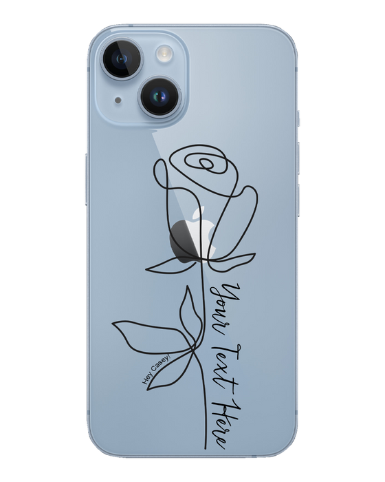 Hey Casey! Rose Phone Case for iPhone Samsung Huawei