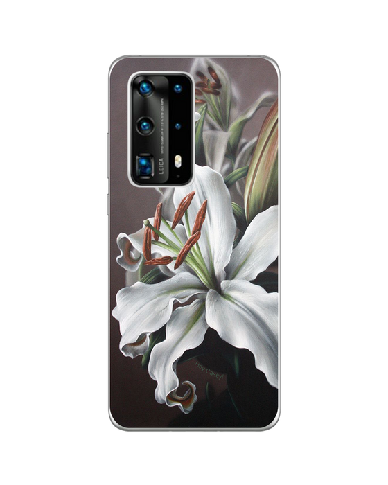 Hey Casey! Snow Lily Phone Case for iPhone Samsung Huawei