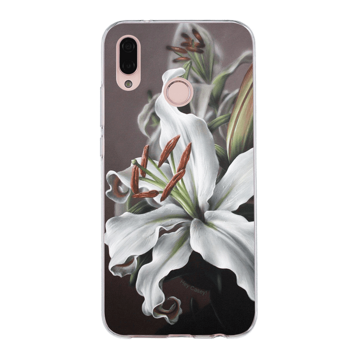 Hey Casey! Snow Lily Phone Case for iPhone Samsung Huawei
