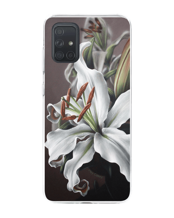 Hey Casey! Snow Lily Phone Case for iPhone Samsung Huawei