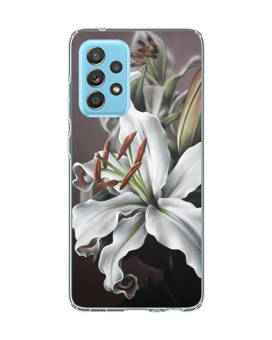 Hey Casey! Snow Lily Phone Case for iPhone Samsung Huawei