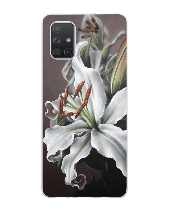 Hey Casey! Snow Lily Phone Case for iPhone Samsung Huawei