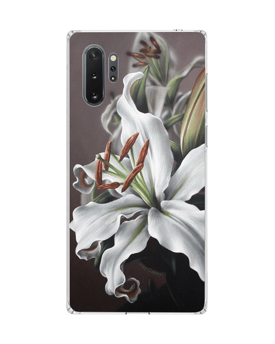 Hey Casey! Snow Lily Phone Case for iPhone Samsung Huawei