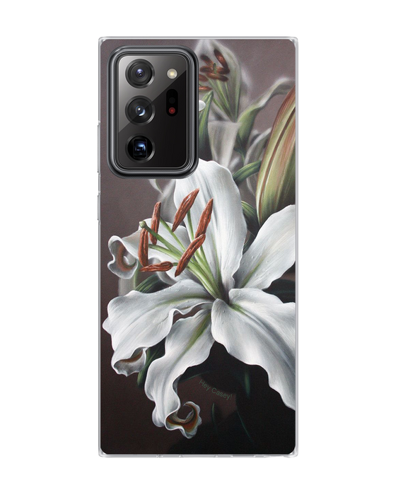 Hey Casey! Snow Lily Phone Case for iPhone Samsung Huawei