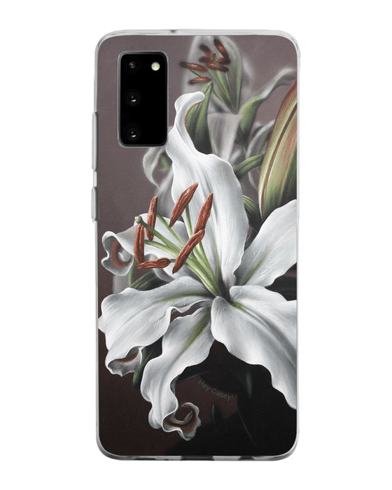 Hey Casey! Snow Lily Phone Case for iPhone Samsung Huawei