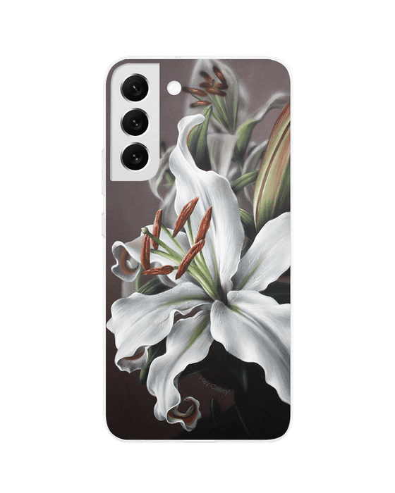 Hey Casey! Snow Lily Phone Case for iPhone Samsung Huawei