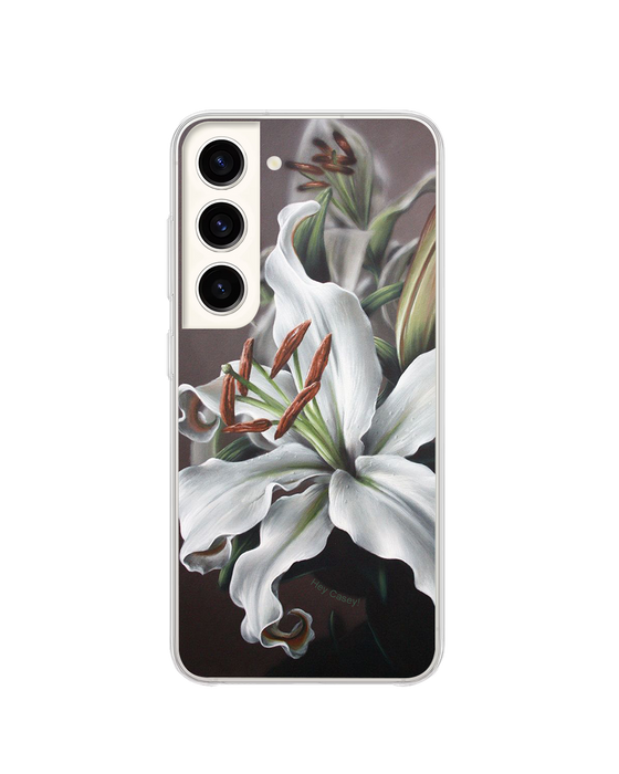Hey Casey! Snow Lily Phone Case for iPhone Samsung Huawei