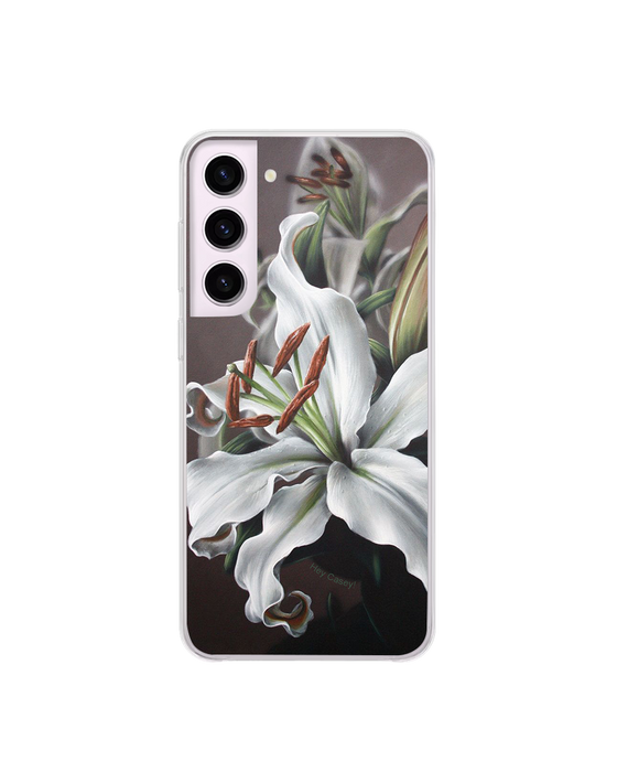 Hey Casey! Snow Lily Phone Case for iPhone Samsung Huawei