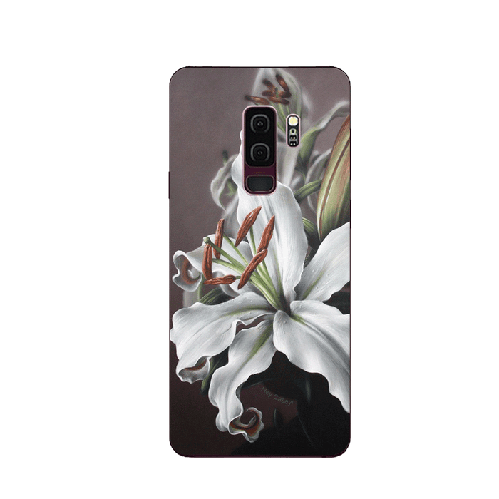 Hey Casey! Snow Lily Phone Case for iPhone Samsung Huawei