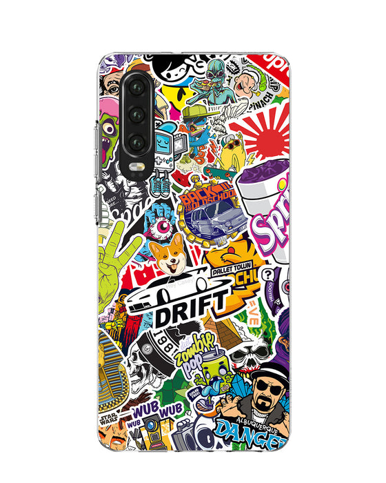 Hey Casey! Sticker Bomb Phone Case for iPhone Samsung Huawei