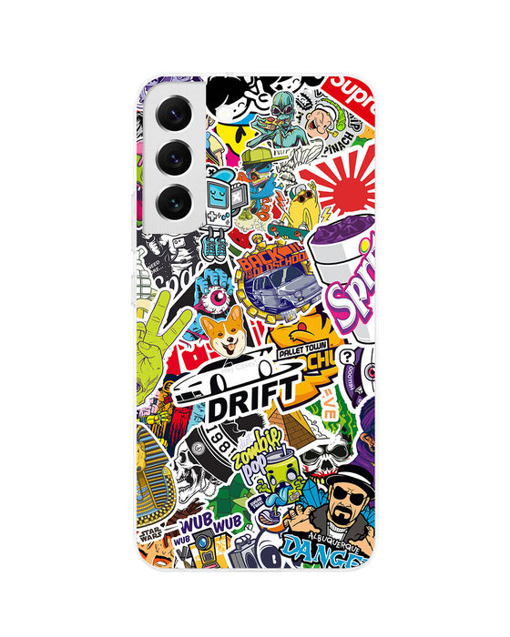 Hey Casey! Sticker Bomb Phone Case for iPhone Samsung Huawei