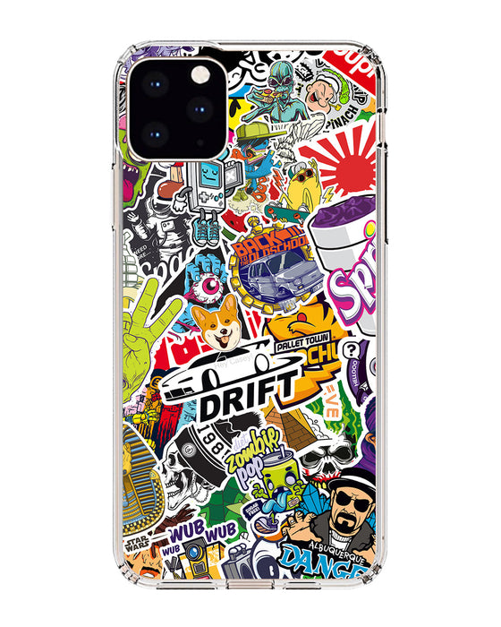 Hey Casey! Sticker Bomb Phone Case for iPhone Samsung Huawei