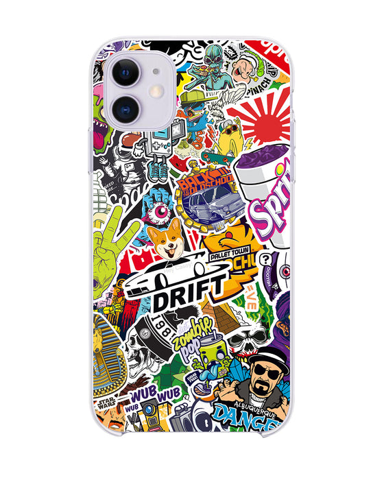 Hey Casey! Sticker Bomb Phone Case for iPhone Samsung Huawei