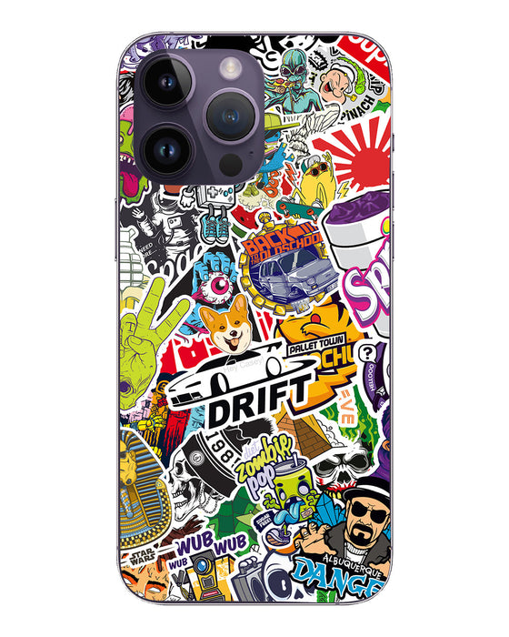 Hey Casey! Sticker Bomb Phone Case for iPhone Samsung Huawei