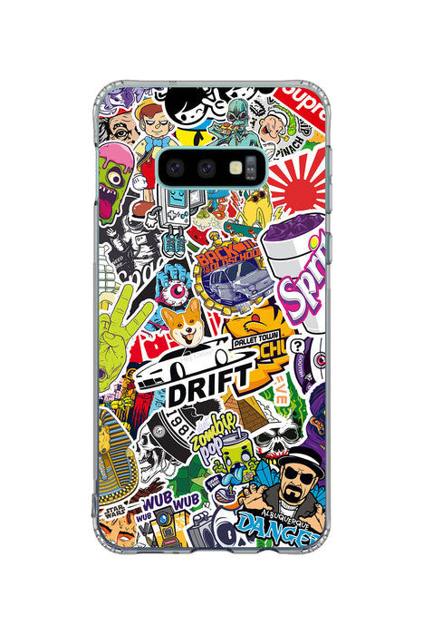 Hey Casey! Sticker Bomb Phone Case for iPhone Samsung Huawei