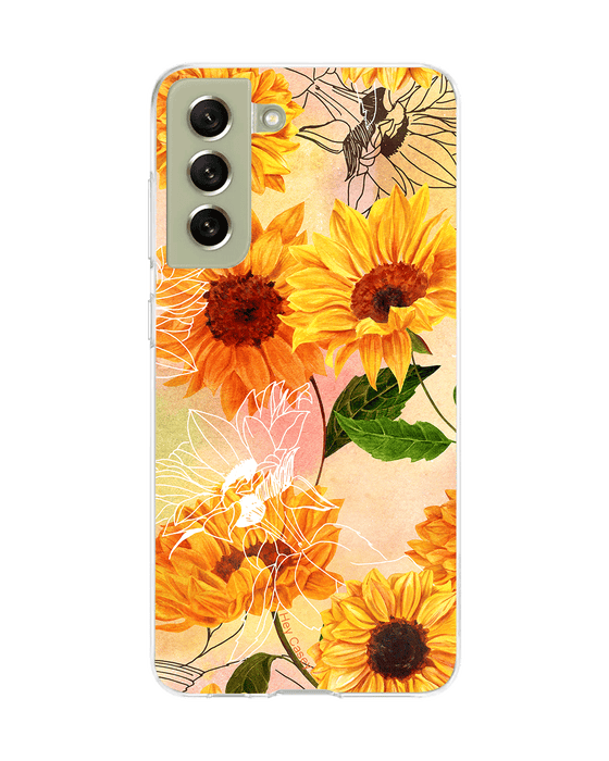 Hey Casey! Sunflower Blush Phone Case for iPhone Samsung Huawei
