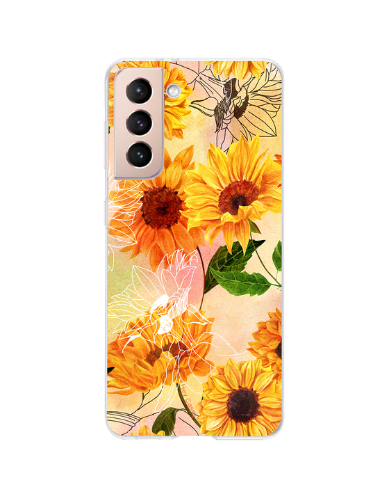 Hey Casey! Sunflower Blush Phone Case for iPhone Samsung Huawei