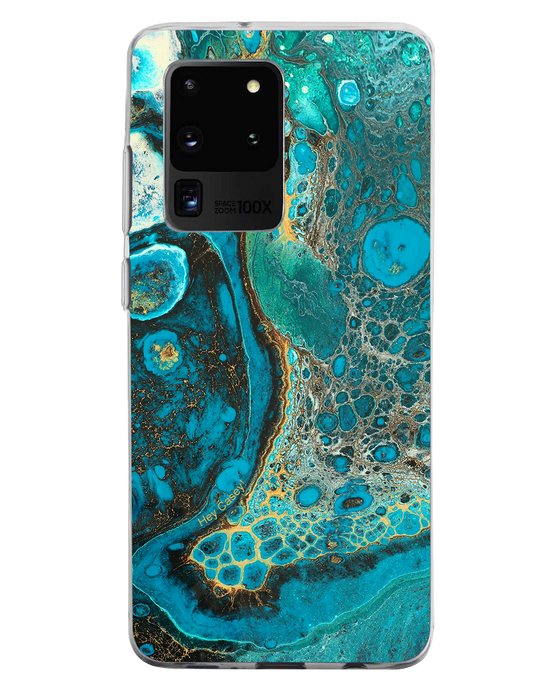 Hey Casey! Aquamarine Dream Gloss Phone case covers for iPhone, Samsung, Huawei