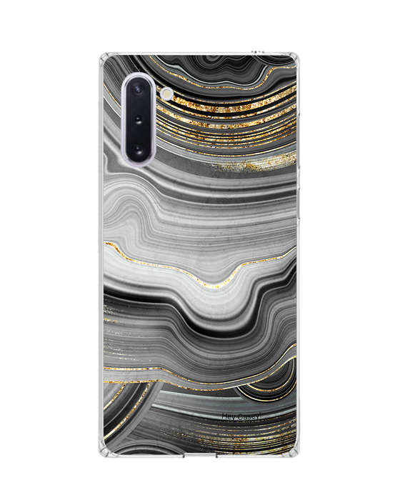 Hey Casey! Black Agate Phone Case for iPhone Samsung Huawei