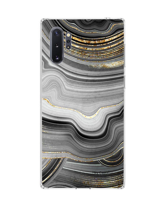 Hey Casey! Black Agate Phone Case for iPhone Samsung Huawei