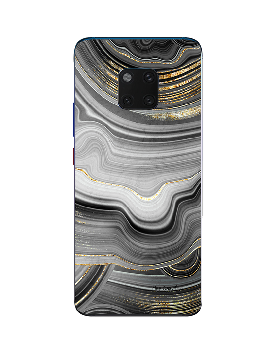 Hey Casey! Black Agate Phone Case for iPhone Samsung Huawei