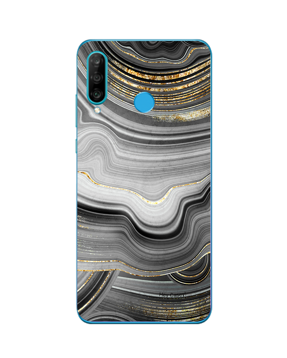 Hey Casey! Black Agate Phone Case for iPhone Samsung Huawei