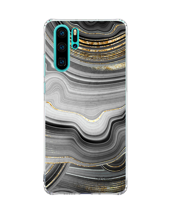 Hey Casey! Black Agate Phone Case for iPhone Samsung Huawei