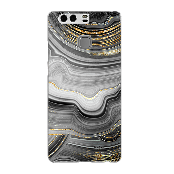 Hey Casey! Black Agate Phone Case for iPhone Samsung Huawei