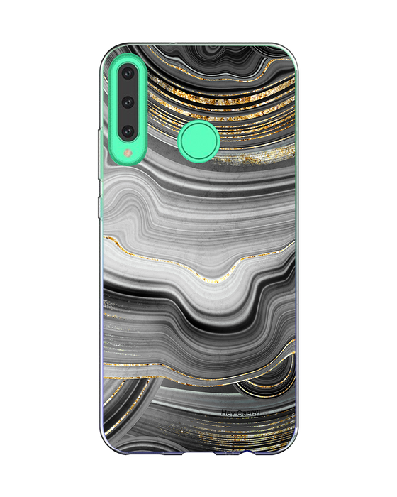 Hey Casey! Black Agate Phone Case for iPhone Samsung Huawei
