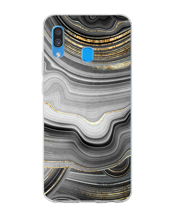 Hey Casey! Black Agate Phone Case for iPhone Samsung Huawei