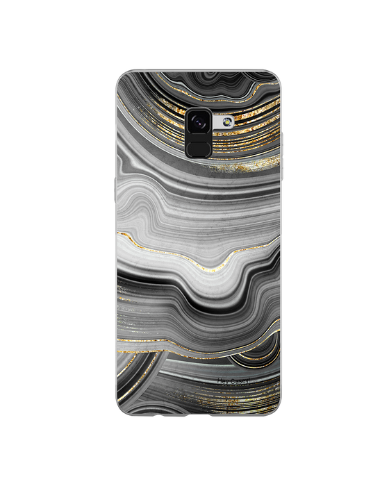 Hey Casey! Black Agate Phone Case for iPhone Samsung Huawei