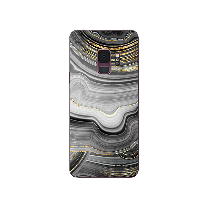 Hey Casey! Black Agate Phone Case for iPhone Samsung Huawei