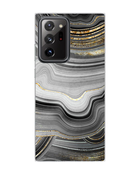 Hey Casey! Black Agate Phone Case for iPhone Samsung Huawei