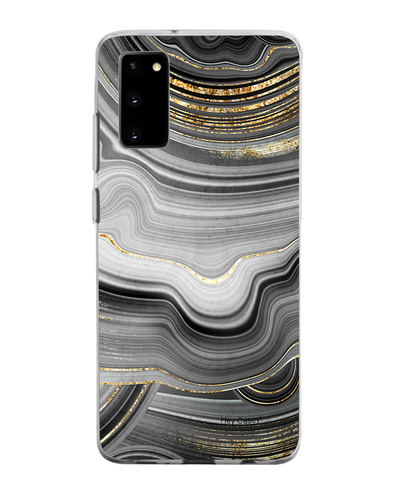Hey Casey! Black Agate Phone Case for iPhone Samsung Huawei