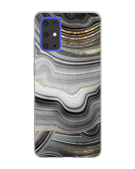 Hey Casey! Black Agate Phone Case for iPhone Samsung Huawei