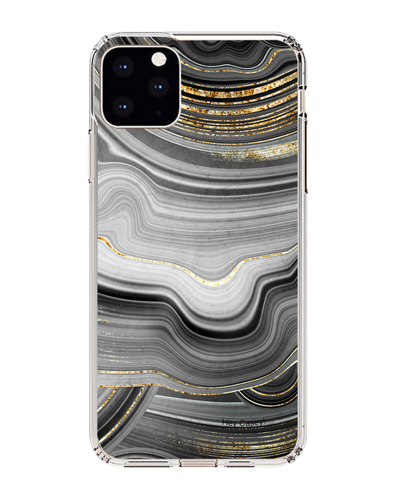 Hey Casey! Black Agate Phone Case for iPhone Samsung Huawei