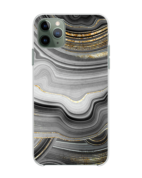 Hey Casey! Black Agate Phone Case for iPhone Samsung Huawei