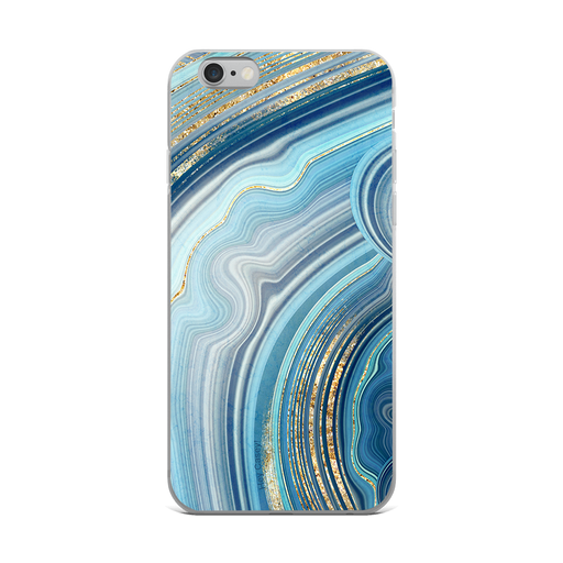 Hey Casey! Blue Agate Phone Case for iPhone Samsung Huawei