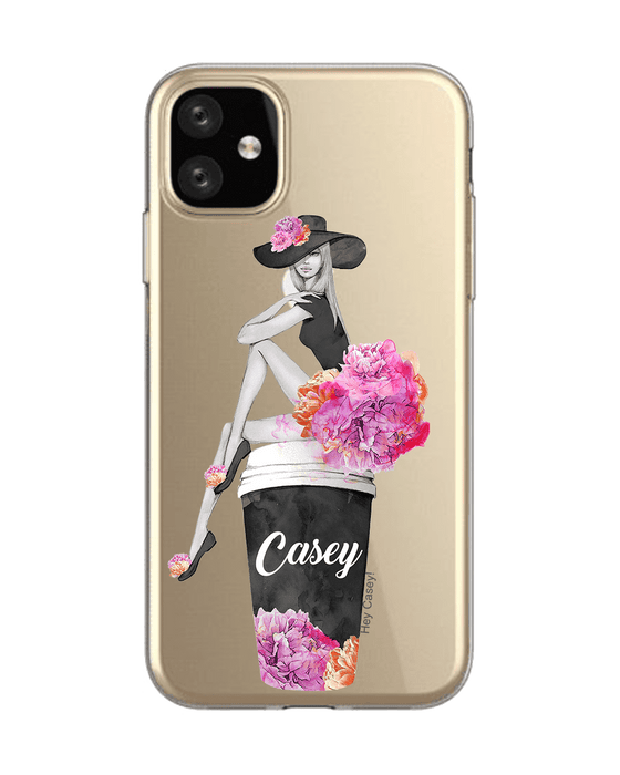 Hey Casey! Coffee Girl Phone Case for iPhone Samsung Huawei