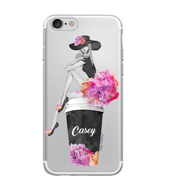 Hey Casey! Coffee Girl Phone Case for iPhone Samsung Huawei