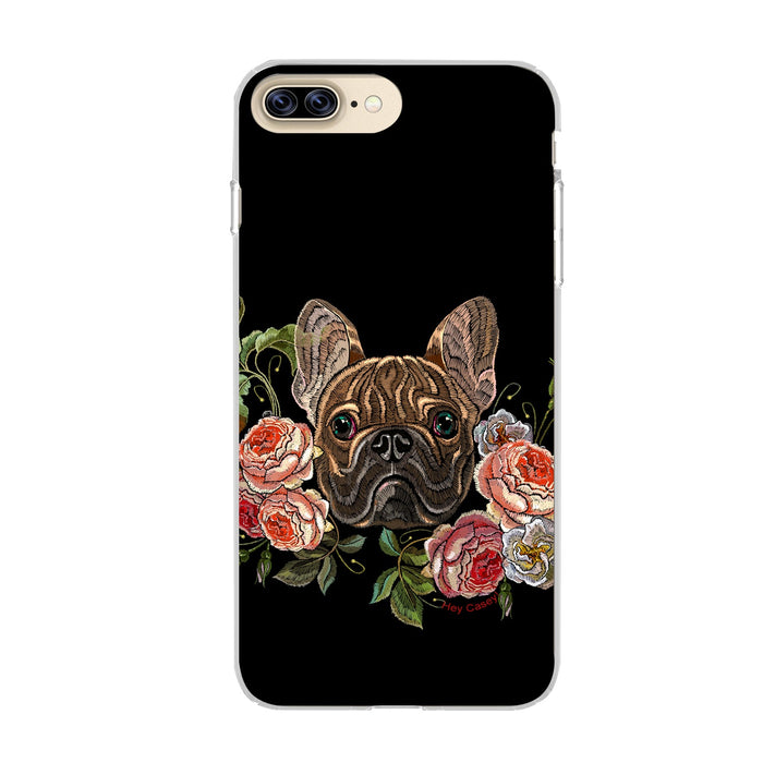 Hey Casey! Floral Frenchie Phone Case for iPhone Samsung Huawei