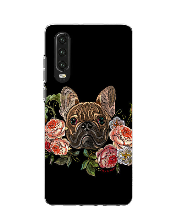 Hey Casey! Floral Frenchie Phone Case for iPhone Samsung Huawei