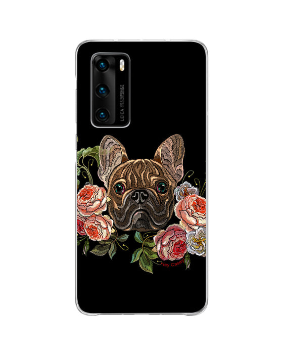 Hey Casey! Floral Frenchie Phone Case for iPhone Samsung Huawei