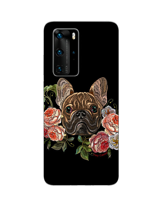 Hey Casey! Floral Frenchie Phone Case for iPhone Samsung Huawei