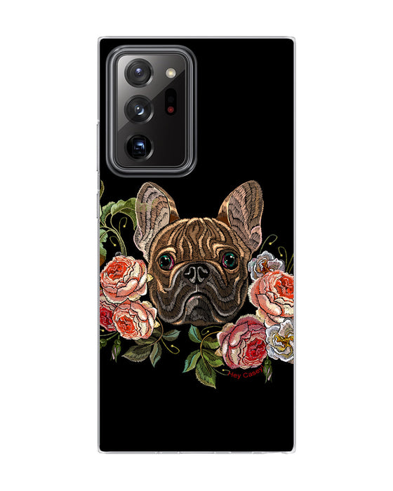 Hey Casey! Floral Frenchie Phone Case for iPhone Samsung Huawei