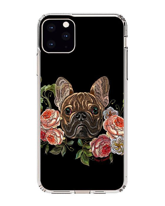 Hey Casey! Floral Frenchie Phone Case for iPhone Samsung Huawei