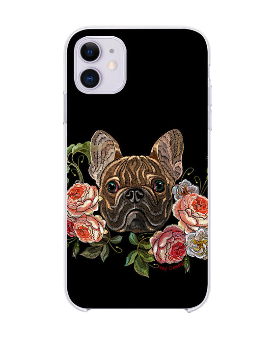 Hey Casey! Floral Frenchie Phone Case for iPhone Samsung Huawei