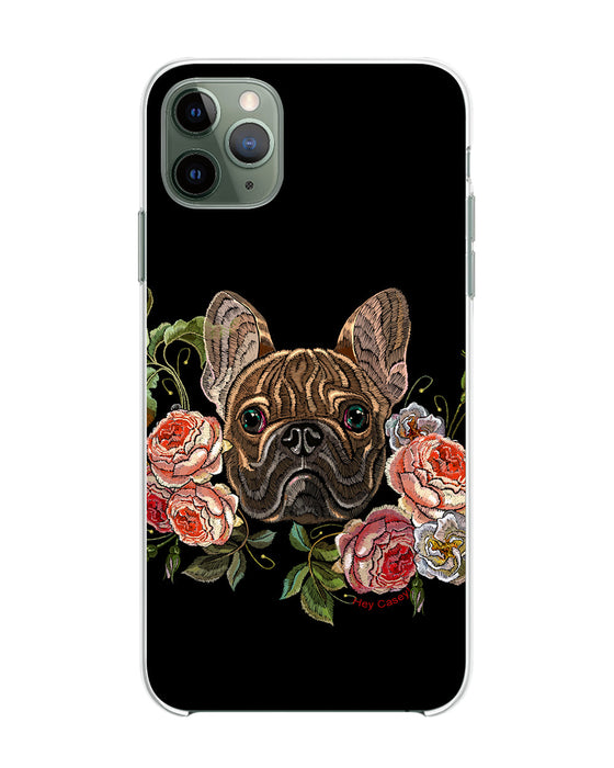 Hey Casey! Floral Frenchie Phone Case for iPhone Samsung Huawei