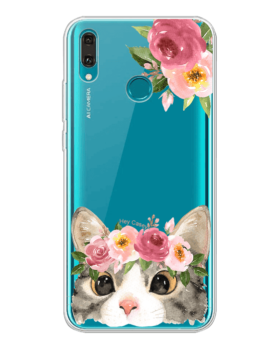 Hey Casey! Floral Kitty Phone Case for iPhone Samsung Huawei