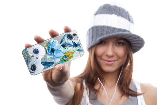 Hey Casey! Peacock Blue Phone Case for iPhone Samsung Huawei